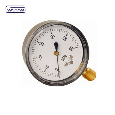 품질  60-100mm CmH2O Capsule Pressure Gauge Manometer 1.6% Accuracy 공장