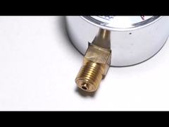 90mbar 캡슐 압력 측정기 블랙 스틸 낮은 60mm 벨로 타입 마노미터