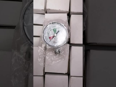 50mm 의료 산소 가스 실린더 압력 측정기 2.5% 정확성