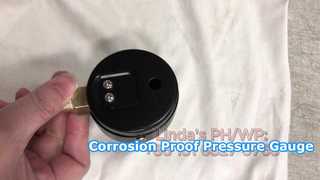 레이디얼 압력 게이지. 초고압에 적합한 나선형 부르동형