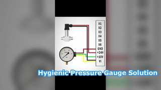 6" 150mm 0-1.6MPa 1.6 정확도 등급 원격 압력 게이지