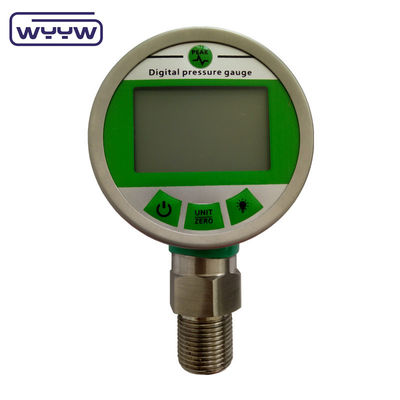 패널 장착 디지털 압력 측정기 60mm 4.5V 배터리 전원 공급