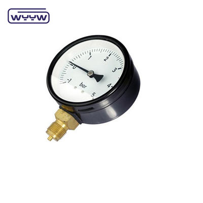 10.6%Fs -30inhg 진공 압력 측정기 -1-0 Mpa 100mm 음압 압력 측정기