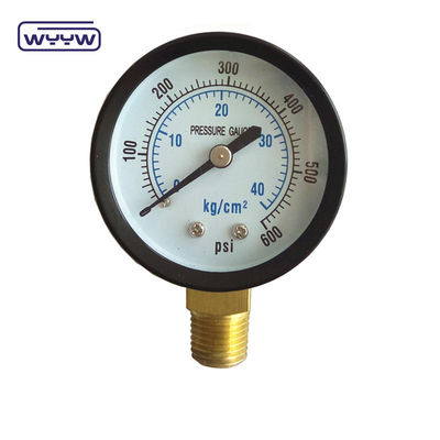 측정 기기 60mm 경제 0-10bar 공기 대기 압력 측정기
