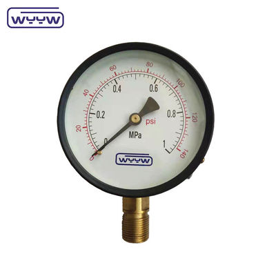 보르돈 튜브 100mm 10bar 7bar 공기 마오미터 G1/2