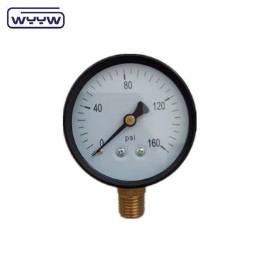 수영장 필터에 대한 압력 측정기 2&quot; 다이얼, 0-60 Psi, 바닥 마운트 1/4 &quot;파이프 스레드