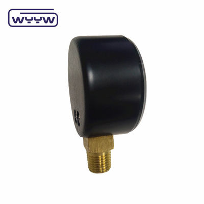 OEM 50mm 지름 0-15 PSI 0-1 바 1/4 NPT 압력 측정기