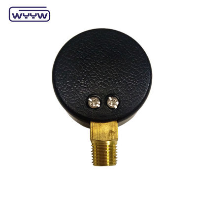 WYYW 압력 측정기 가격 바닥 연결 2&quot; 50mm 플라스틱 케이스 공기 압력 측정기 lpg 가스 마노미터