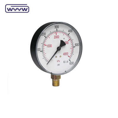 6인치 150mm 정확성 1.0% 고정도 압력 측정기
