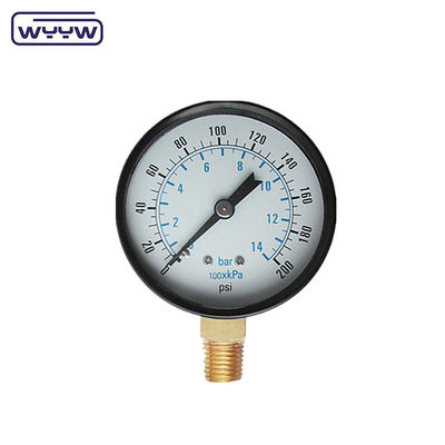 패널 100mm kg/cm2 플랜지 타입 압력 기량 측정기