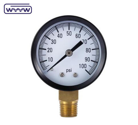 중국 공장 마노미터 바 psi 60mm 물 압력 측정기