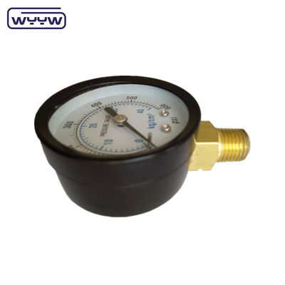 중국 공장 마노미터 바 psi 60mm 물 압력 측정기