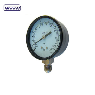 100mm 물 펌프 일반 압력 측정기