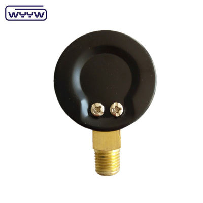 63mm 건조 1/4 &quot;NPT 하부 마운트 압력 측정기