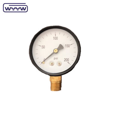 중국 공장 저렴한 가격 공기 압력 테스트 천연 가스 일반 60mm 바닥 입구 1/4 &quot;bsp 바이오 가스 압력 측정기