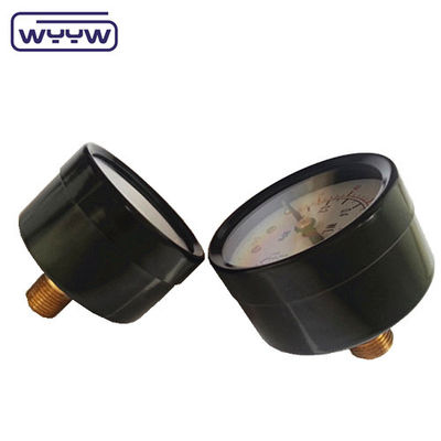 수축 후부 장착 OEM 사용 가능한 바 psi 이중 스케일 마노미터 2&quot; 50mm 공기 서스펜션 압력 측정기