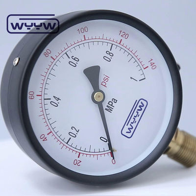 100mm 압력 측정기의 공기 물 시험 가격