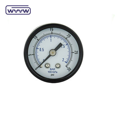 40mm 축 막대 Psi 공기 펌프 압력 측정 기기