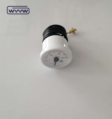 40mm 0-4bar 벽에 매달린 보일러 압력 척도