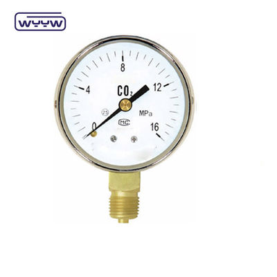 산업 용접용 50mm CO2 압력 측정기