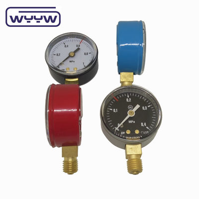천연가스 압력 측정기 50mm 색 압력 측정기