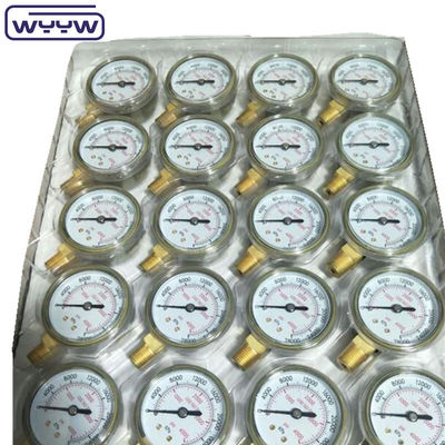 경쟁력 있는 가격으로 고품질 CE EN837-1 물 공기 1psi (0 - 600 Psi) Npt 1/4 오일 물 압력 측정기