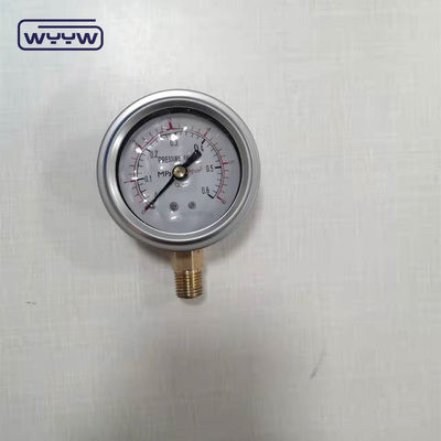 2.5&quot; 액체로 채워진 압력 측정기 EN837-1 방사선 압력 측정기