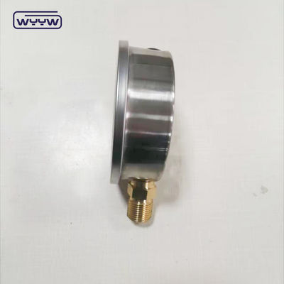 100mm 1.6% 1% 정확성 펌프 압력 측정기, 필터용 차차 압력 측정기, 압력 측정기