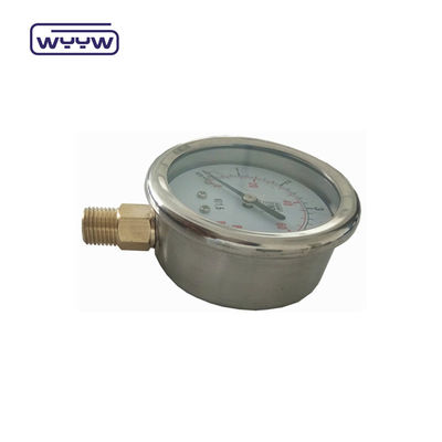 63mm 0-10bar 150 Psi 압력 측정 기기