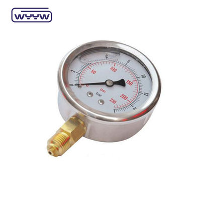 63mm 0-10bar 150 Psi 압력 측정 기기