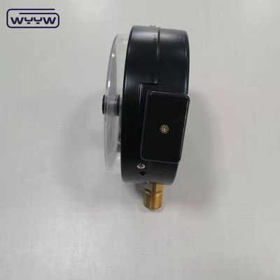 1.6MPa 검은 강철 케이스 1/2 &quot;bsp M20X1.5 6 인치 전기 접촉 듀얼 스케일 마노미터 압력 측정기 가격