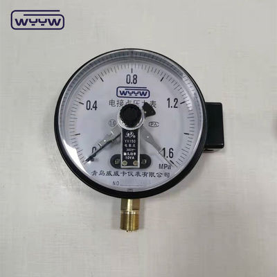 NO+NC 1MPa 천연가스 압력 시험 측정기 4 인치 100mm 전기 접촉 기량 측정기