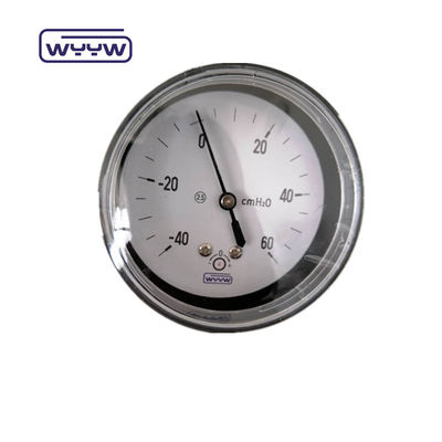 63mm mmh2o 수축 Mbar Bellows SS304 케이스와 함께 압력 측정 기량