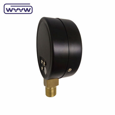 낮은 기량 SS 63mm InH2O WC 압력 측정기 Mbar Bellows 압력 측정기