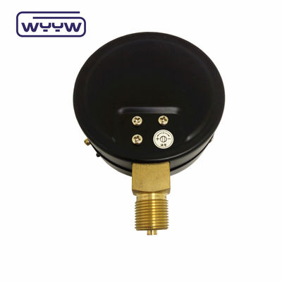 낮은 기량 SS 63mm InH2O WC 압력 측정기 Mbar Bellows 압력 측정기