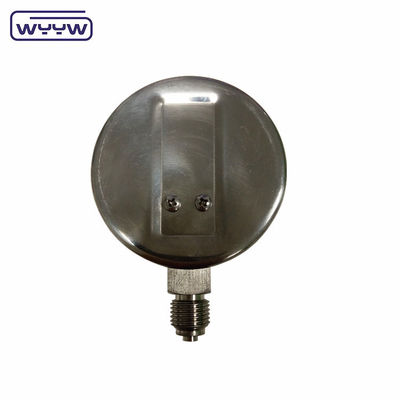 MMWC &amp; Mbar 63mm 캡슐 압력 측정기 마노미터 스테인리스 스틸 재료