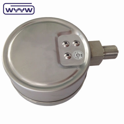 100mm 4 &quot; 모든 스테인리스 스틸 압력 측정기, 벨로 타입 압력 측정기