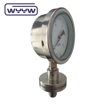 100mm DN20 PN40 플랜지 타입 압력 측정 SS316 스테인리스 스틸