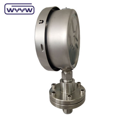 OEM ODM 디아프라그마 압력 측정기 SS316 코팅된 PTFE 고압 측정기