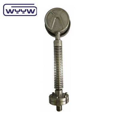ISO9001 고온 압력 측정기 기량 100mm 대막 밀폐 유형