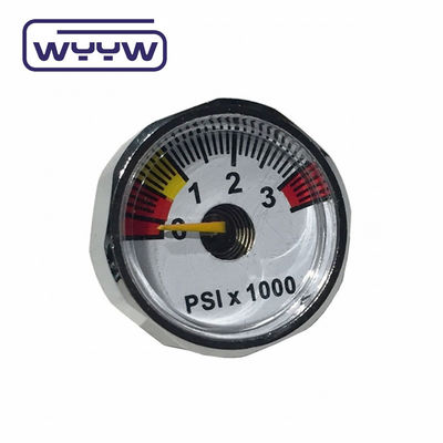 OEM 페인트볼 pcp 마노미터 1인치 23mm 25mm 작은 미니 압력 측정기