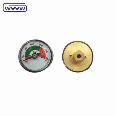 고품질 원자력 생산품에 사용 가능한 플라스틱 커버 미니 M10X1 1/8 &quot;G 1 인치 25mm 압력 측정기 5000psi