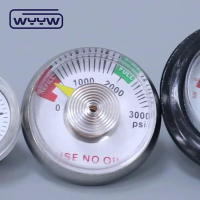 38mm 산소 사용 기름 psi 의료 압력 기기