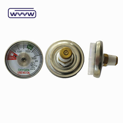 38mm 산소 사용 기름 psi 의료 압력 기기
