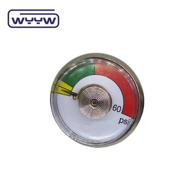 작은 후방 입구 건조 psi 38mm 소화장 마노미터