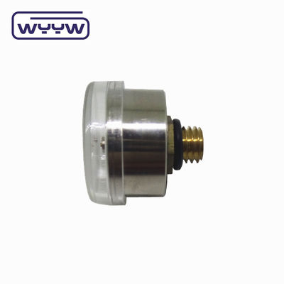 30mm 1/8&quot; Bsp 미니 압력 측정기 4500 Psi 크롬 금속 재료