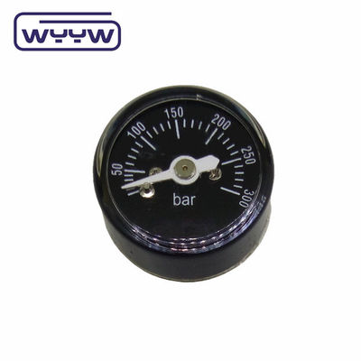 특수 작은 공기 25mm 바 psi M10X1 OEM 작은 압력 측정기