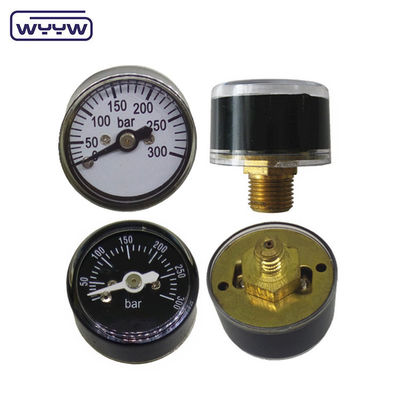 특수 작은 공기 25mm 바 psi M10X1 OEM 작은 압력 측정기