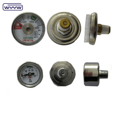 OEM 미니 압력 측정기 38mm 스틸 소화기 압력 측정기