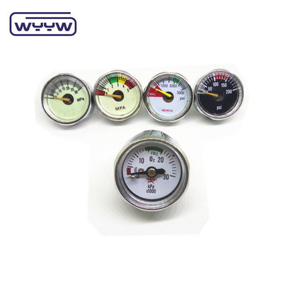 작은 압력 측정 기기 23mm 22mm 헥사곤 미니 공기 압력 측정기